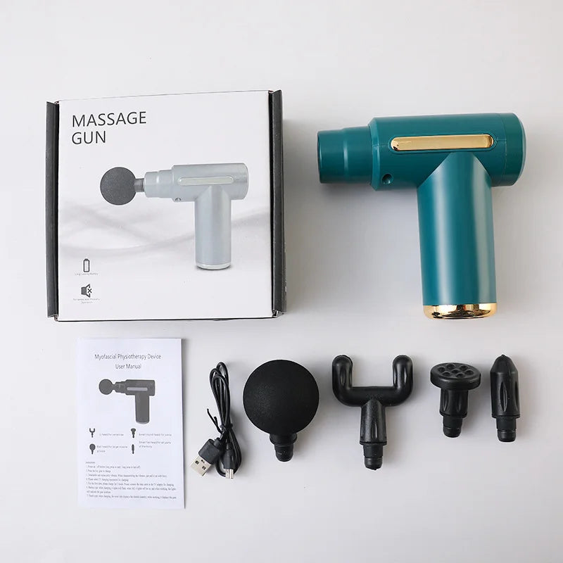 Super Mini Massage Gun, Percussion Deep Tissues Muscle Massager, Travel Massage Gun for Office Gifts
